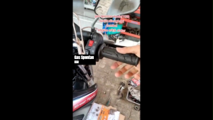 Gas Spontan Tipe KSR Hitam 1 Kabel Universal Motor Yamaha Rxk Vixion Honda Megapro GLpro Cb150 Kawasaki Ninja R/RR