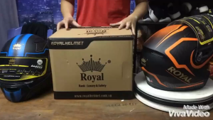mũ bảo hiểm fullface chính hãng royal lật cằm M179 tem