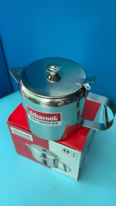 Ca inox 304 có nắp ca pha sữa trẻ em có nắp PHÚC HƯNG PHÁT dung tích 15 Lít BH 1 năm