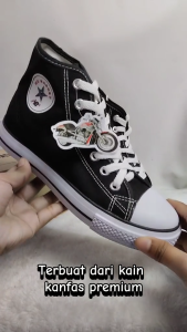 Sepatu MB New Master Basket Sekolah SD SMP SMA Anak Laki Laki Tali Tinggi NB Warrior Hitam