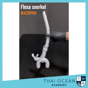 Snorkel Water Pro Flexa Free Diving - สน็อกเกิ้ล มี Pocket ไว้ม้วนเก็บท่อ