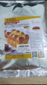 Puratos S500 Actiplus Bahan Tambahan Campuran Pengemulsi Kue Cake Roti 500 gram Pengemulsi Kue Berkualitas Tinggi Campuran Roti Untuk E-Commerce - Lazada