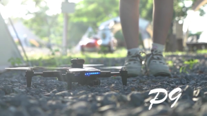P9 Drone Aliran Optik Lipat Quadcopter Fotografi Udara Ultra-jernih Drone Pengembalian Otomatis