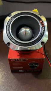 FT STAR High Power Titanium Bullet Tweeter 1200 Watts With Capacitor HDTW44-203