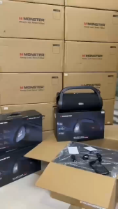 Loa Bluetooth ngoài trời Monster Adventurer Max MS22101 công suất 60W(Phiên Bản 2 Micro Không Dây)