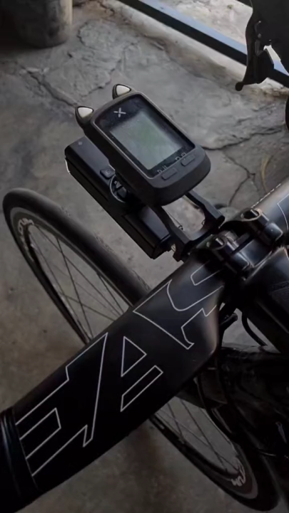 Barfly Sepeda Alloy untuk XOSS G+ Gopro Garmin Bryton Cateye Extender Mount Holder Alloy Front Bike Stem Extension