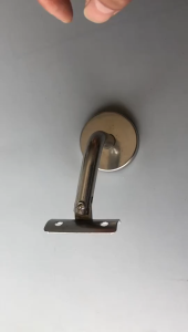 60mm Fleksibel Stair Handrail Bracket 304 Stainless Steel Glass Clamp Banister Untuk Tangga Konektor