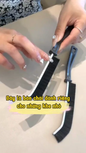 Bàn Chải Vệ Sinh Kẽ Hở Góc Rãnh Đa Năng Cọ Vệ Sinh Khe Nhà Tắm Khe Cửa Nhà Bếp Nhỏ Gọn Tiện Lợi Chổi Cứng Cáp