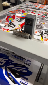 SM Racing Decal Stiker Honda CRF 150 L Trail Supermoto Full Body Warna Merah Putih Hitam Terbaru