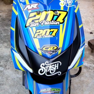 Decal Full Body Honda Beat Karbu Roadrace Keren