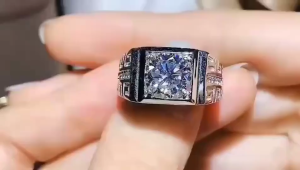 A pair 925 Sterling silver Couple Rings Men Women Eight Hearts and Eight Arrows Brilliant Zircon Promise Wedding Engagement Ring Jewelry