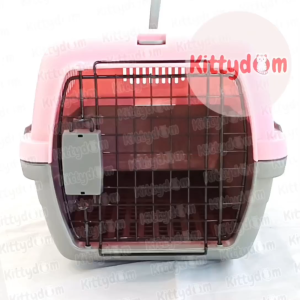 KITTYDOM Pet Cargo Kandang Kucing Size 50x30x30 Box Pet Carrier Pet Cage Travel Kotak KDPET