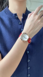 JAM TANGAN WANITA DEWASA 2024 ELEGAN ANALOG FULL SET PAKET PAPER BAG BOX MANUAL BUKU