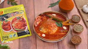 Babas Fish Curry Powder (Packing : 125g)