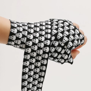 Handwrap Hook Stretch 5 meter / 3 Meter Motif Skull Series - Muaythai Boxing Strap Muay Thai Hook