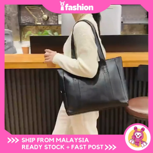 IFASHION 1718 READY STOCK Woman Big Capacity Shoulder Tote Bag Handbag Wanita Messenger Beg Sandang Tangan Perempuan Kapasiti Besar