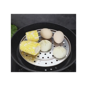 Khay Hấp Tròn Hấp Bánh Bao Thức Ăn Vĩ Tròn18-26cm thép Không Gỉ Siêu BềnTiện Dụng Cho Nhà Bếp-HAUSE