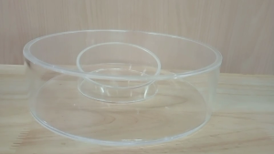 ท่ออะคริลิคสีใส 40 มม. ท่อหนา 2 3 มม. ยาว 95 ซม. 1 แพ็ค 1 ชิ้น