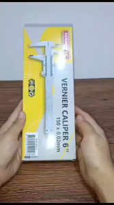 Sigmat Besi Jangka Sorong Original Kenmaster Vernier Caliper 6 Inch