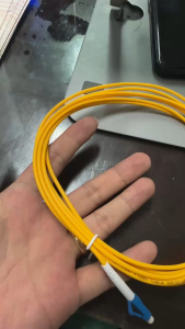 Allan Fiber Optic 3M 5M LC to LC Single Patch Cable FTTH