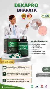 Obat Hernia Turun Berok Varikokel Hepatitis Liver Herbal Dekapro Bharata 100% Asli