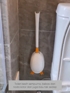 Sikat Toilet Bentuk Bebek & Sikat WC 4in1