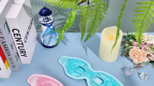 หน้ากากเจลมาส์กตา ทรงแว่น ประคบเย็น/ร้อน ใช้ได้2ด้าน ลดปวด ลดอักเสบ ผ่อนคลายตาล้า คลายเครียด ใส่สบาย พร้อมส่ง