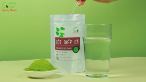 Bột Diếp Cá Quảng Thanh 100% Nguyên Chất Sấy Lạnh Gói 100gr - Hỗ trợ táo bón trĩ mát gan giảm mụn