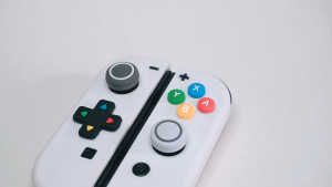 Bộ dán nút ABXY và D-PAD Akitomo chất liệu Silicone cho Joy-con Nintendo Switch OLED / Switch 1