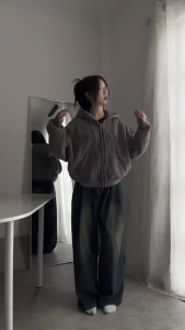 Áo Khoác Hoodie Form Boxy Túi Ngược Nhiều Màu Nam Nữ Tay Phồng Dessuu