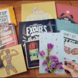 Hiasan Dinding Pajangan Dekorasi Kamar Rumah YOGA Olahraga GYM