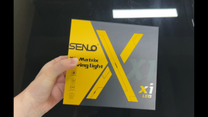 Mini Laser Senlo X1 Plus 25W V3 Blue Lens Lampu LED Motor Mobil Kabut Foglamp