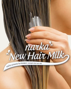 [พร้อมส่ง/ของแท้] Narka - Core Rebuild Straight Slick Hair Milk 150ml
