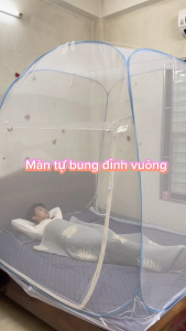 Màn chụp tự bung đinh vuông cao cấp hàng xuất khẩu thương hiệu ZOZO chính hãng