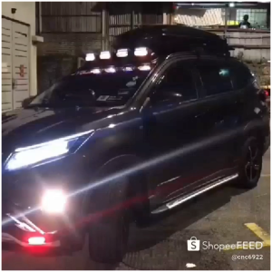 ARUZ BRV CRV CX5 HRV CHR AVANZA ROOF TOP FOG LAMP LED YELLOW WHITE TRUCK BAR FOR 4WD CAR TRACTOR 4x4 SUV