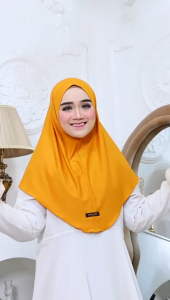 Hijab Hamidah SYRIA premium L by Kasuari hijab style/ hijab bergo/ hijab instan/ jersy premium hijab terbaru 2024