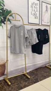 T401# พร้อมส่ง ชุดเซท(เสื้อ+กางเกงขาสั้น)ชุดเซทชาย สไตล์เกาหลี ใส่สบาย