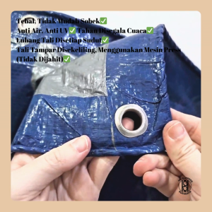 Terpal Plastik A3 Ukuran 5x7: Terpal Plastik Tahan Air