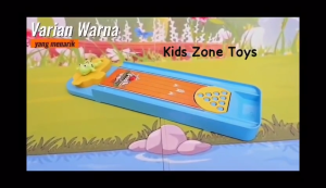 KZT Mainan Edukasi Anak Bowling Katak Mini Board Game Seru / Frog Bowling Board SS1722