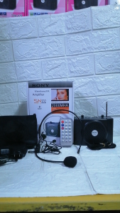 SONY SN202 WAISTBAND PA AMPLIFIER PORTABLE