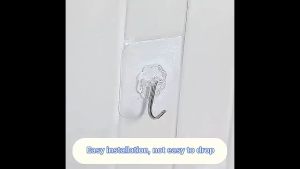 Móc Dán Tường Chịu Lực Trong Suốt SS11