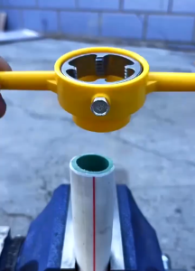 6pcs PVC Pipe Silk Threader Tap Dies Hand Tool Tap Wrench For 1/2″-3/4″-1″ Plumbing Manual Repairing