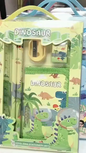 QS2011 Stationary Set Kotak Pensil Anak Set Stationery Alat Tulis Kotak Pensil Karakter