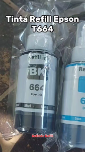 Tinta Refill Epson Tinta 664 T664 Refill Epson L120 L210 L310 L360