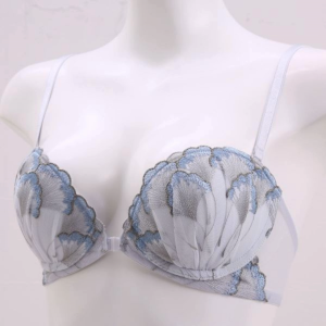 Annebra บราเสริมทรง ตะขอหน้า มีโครง เสริมฟองน้ำ Front Closer Mold Bra Bloom Up รุ่น AB1-564