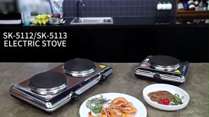 Electric stove inverter double burner 2000W electric stove single inverter heavy duty standard cooker 5 Gears adjust