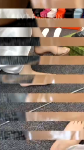 Guốc cao gót 14 phân quai ngang trong