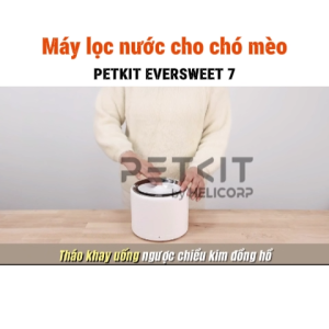 Máy Lọc Nước Cho Chó Mèo Máy Uống Nước Petkit Solo Eversweet 3 Pro UVC Thế Hệ Thứ 7 Bản 2026
