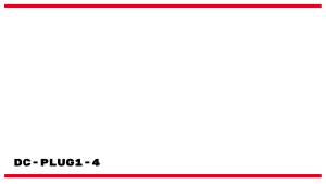 CCTV DC Plug 1 Female to 4 Male Power Connector Outer 2.5mm Inner 2.1mm for 4 Camera Easy to use and Install DC-PLUG1-4