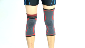 2PC Knee Support Professional Protective Sports Knee Pad Breathable Bandage Knee Brace